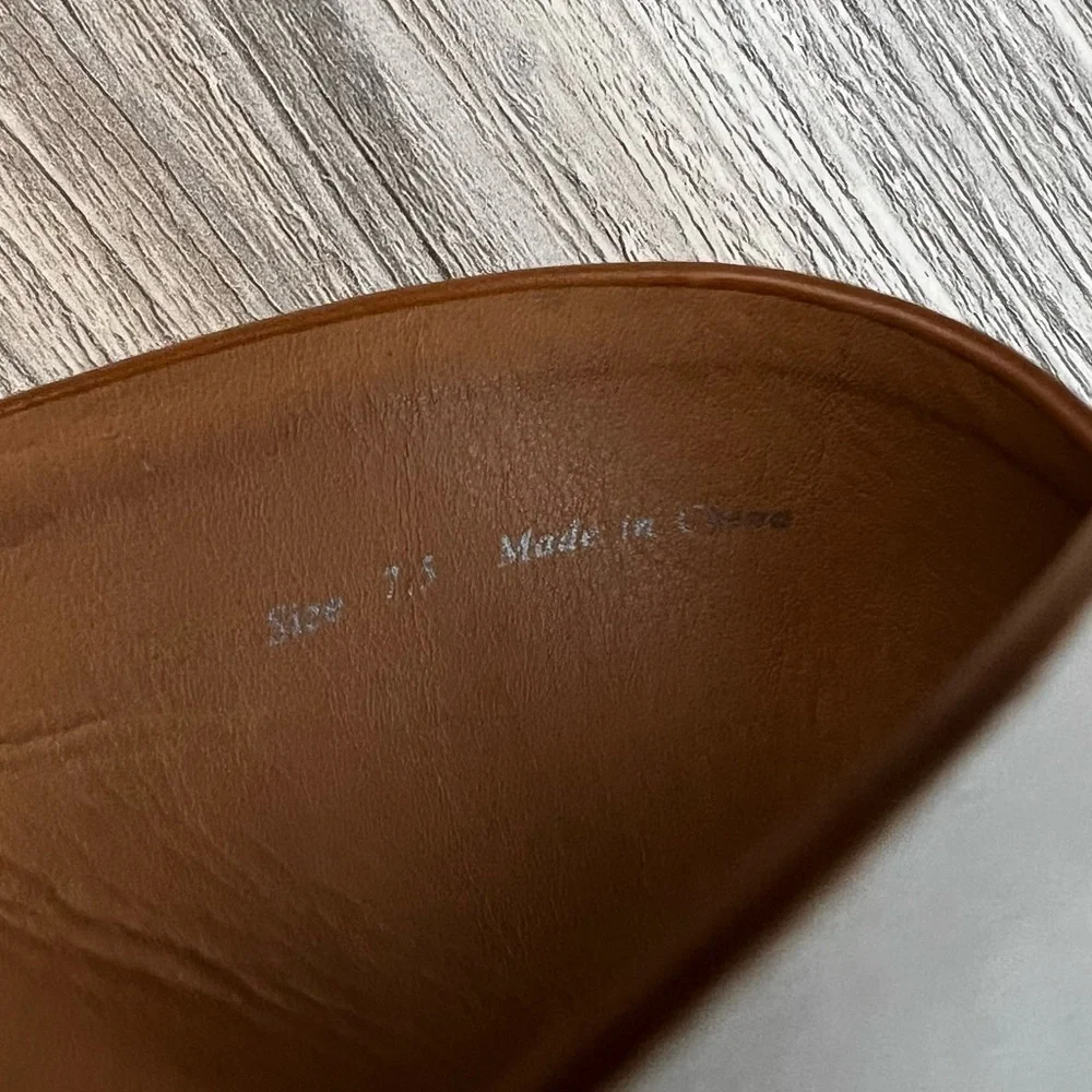 Dolce Vita Lida slip on white leather criss cross cork wedges size 7.5